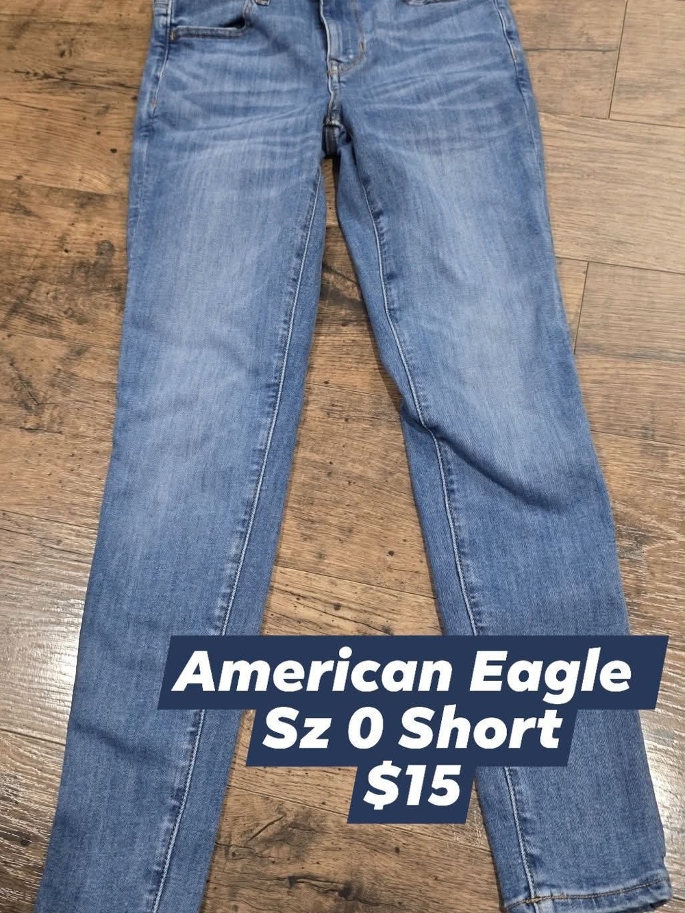 American Eagle Outfitters Light Blue Skinny Jeans Sz 0